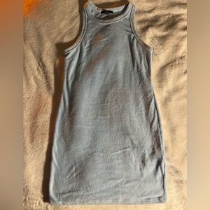 Forever 21, baby blue terrycloth bodycon summer dress